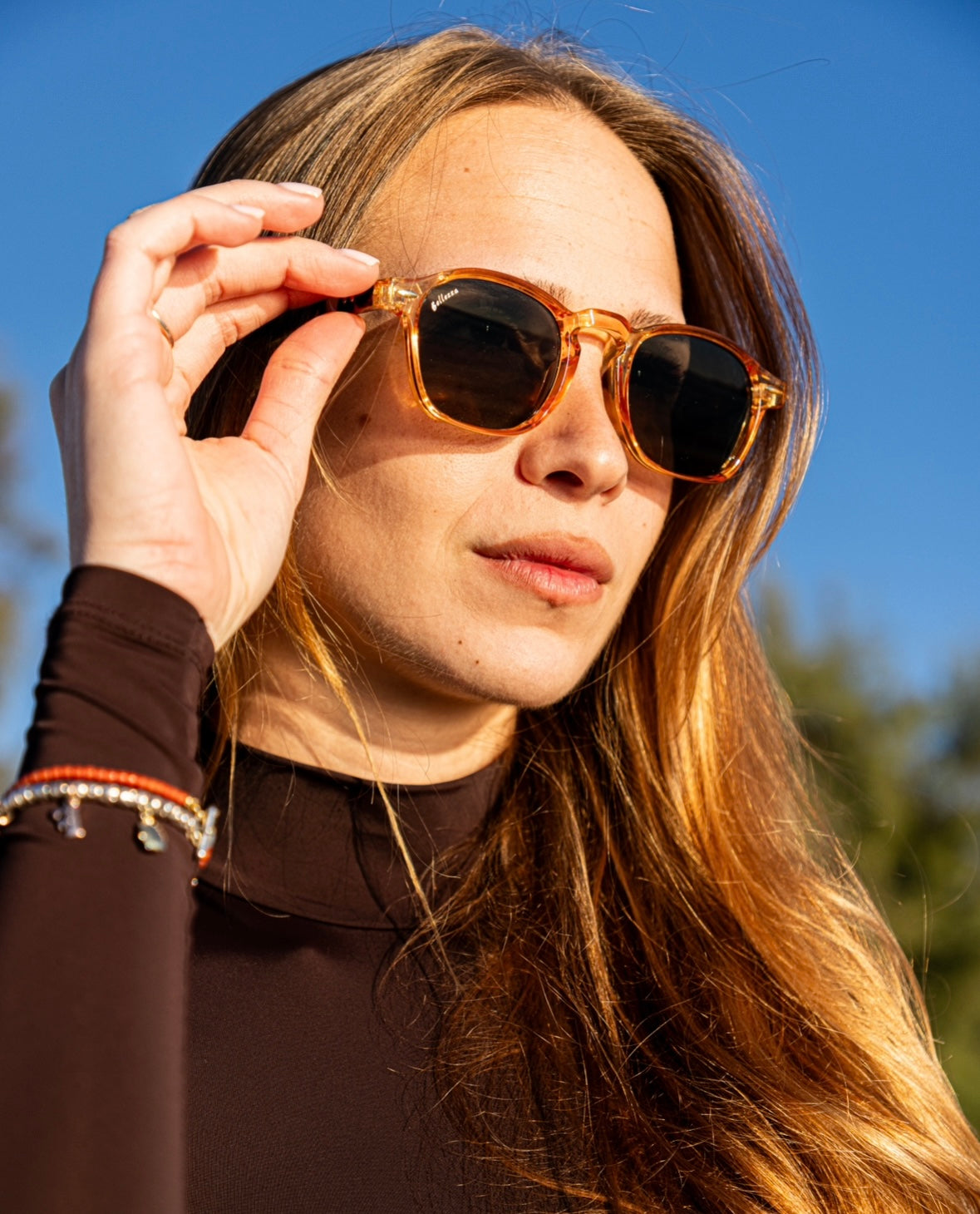 Felice Corail / Ecaille marron