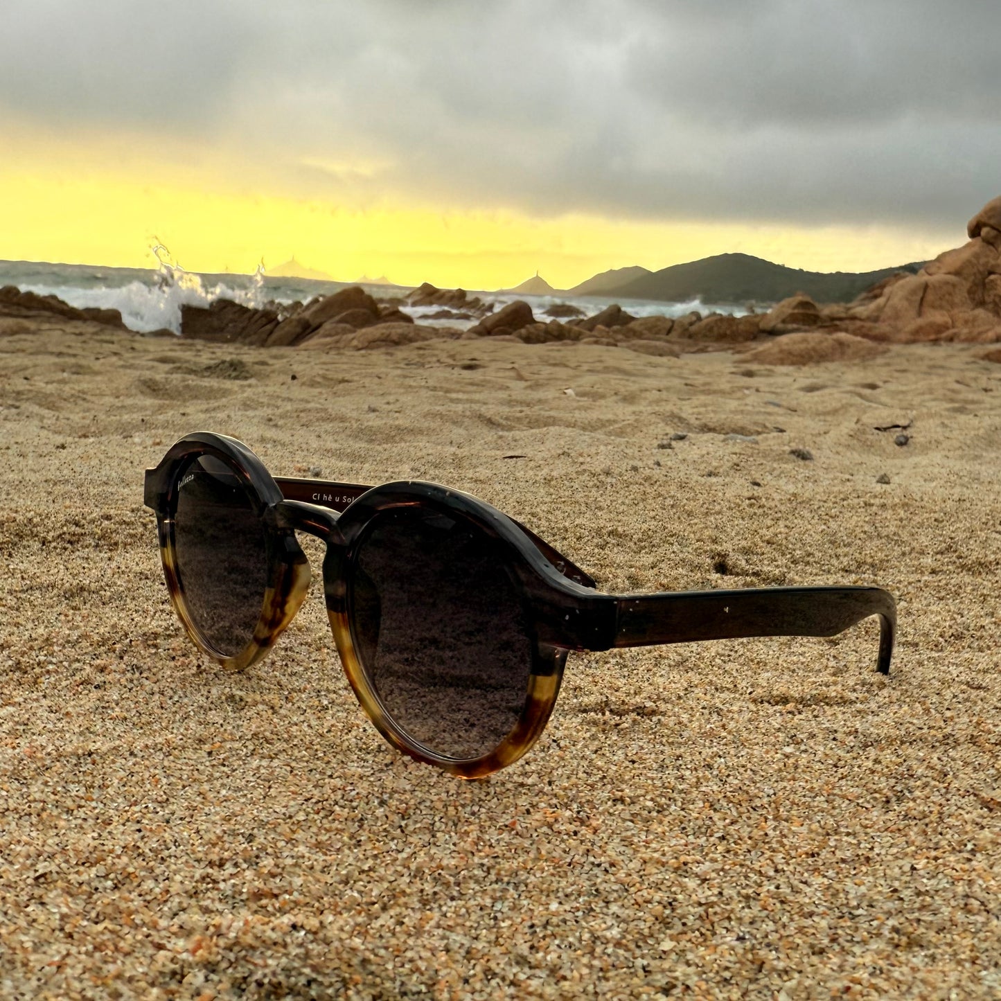 Sampieru Ecaille Marron / Noir