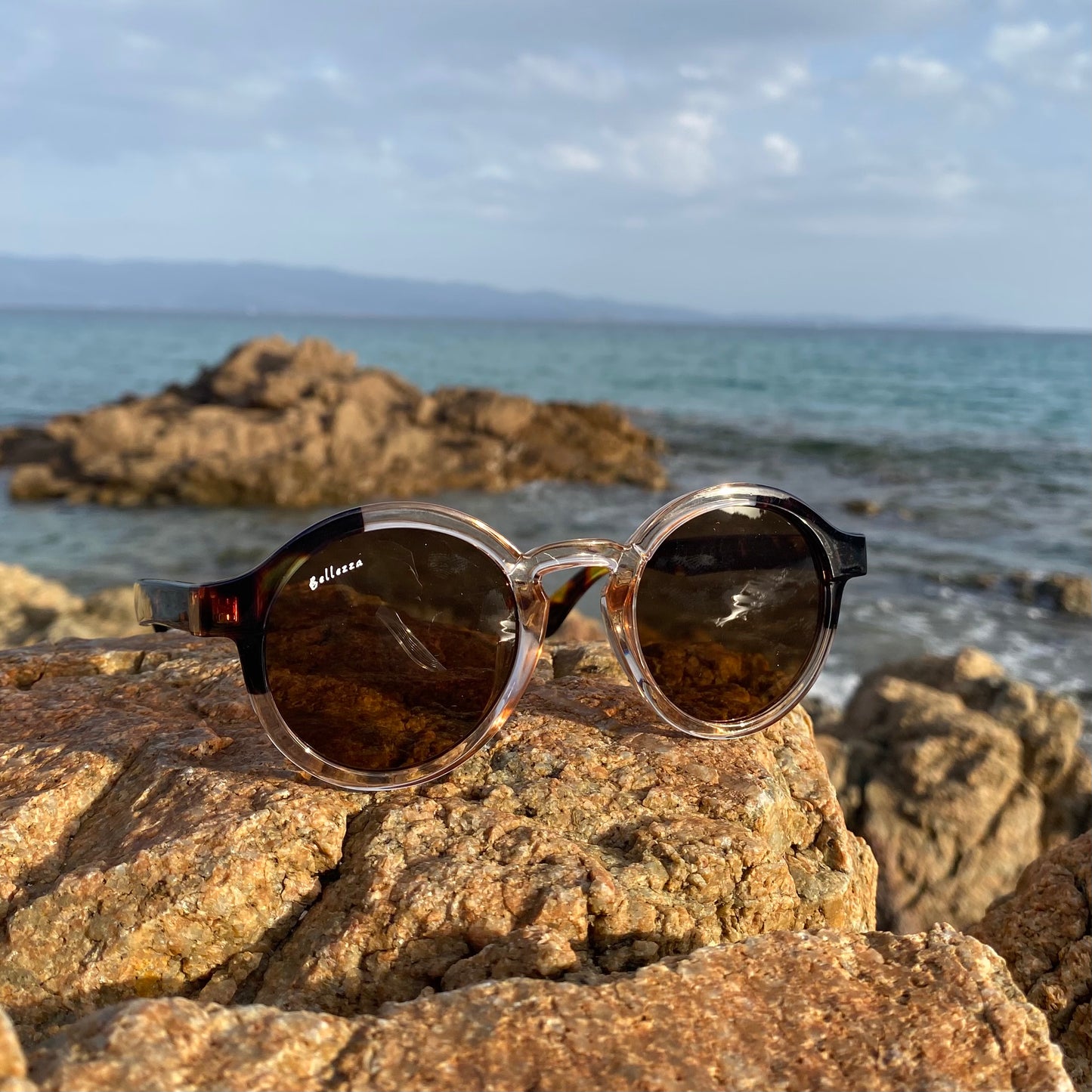 Sampieru Ecaille Blanc / Marron