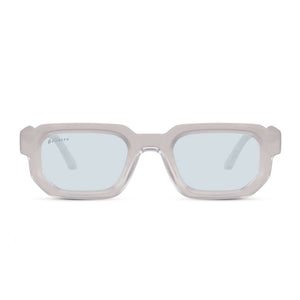 Transparent / Bleu