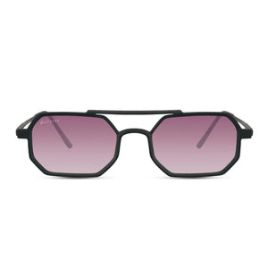 Noir (mat) / Violet